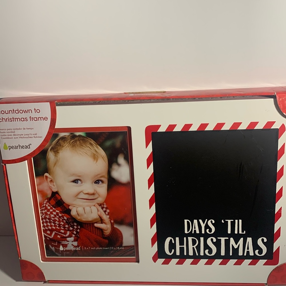 Spearhead countdown to Christmas Frame 5*7 Picture frame with Chalk board,New